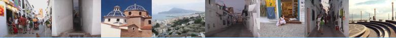 Die sch�ne Altstadt von Altea